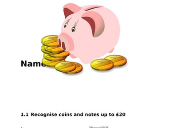 Maths Money Workbook