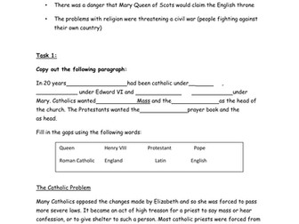 Elizabeth I and religion