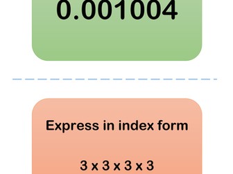 Indices Scavenger Hunt