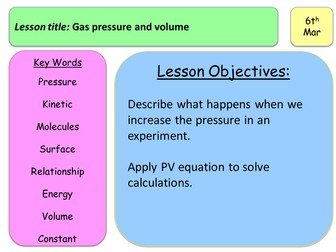 Boyles Law Lesson
