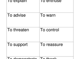 AS English Language - Occupational Talk - Teachers