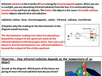 Infrared Radiation Homework