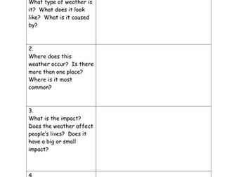 Boxing up non chronological report