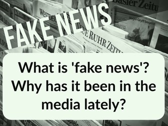 Fake News Tutor Activity