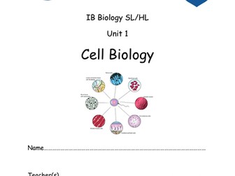 IB Biology Chapter 1 Booklet