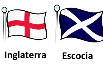 Countries Flashcards - German and Spanish