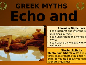 Greek Myths: Echo and Narcissus