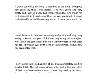 AQA Literature Paper 2 An Inspector Calls