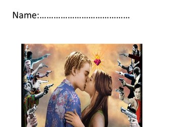 Romeo and Juliet Quote Booklet