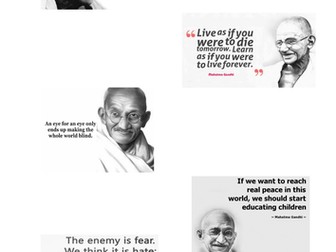 Who was Gandhi?