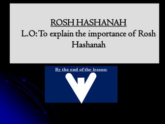 Rosh Hashanah