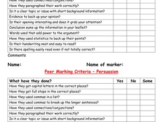 Peer Marking