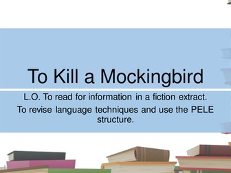 AQA English Language - Paper One/Section A