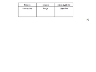 Checkpoint Science-Biology worksheets with Mark Scheme