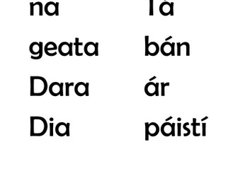 Gaeilge: Gramadach, GutaÍ,