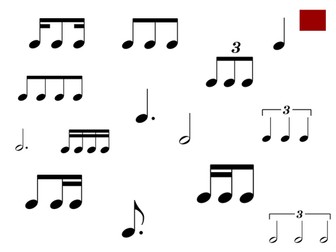 writing four bars rhythm