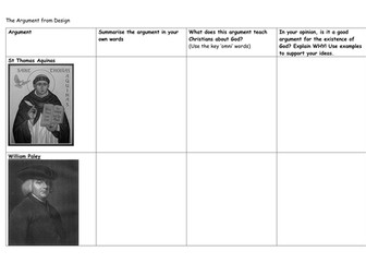 The Argument from Design / Teleological Argument Edexcel B GCSE