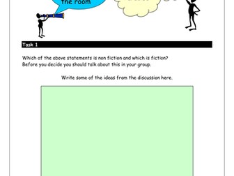 Fiction v Non Fiction text