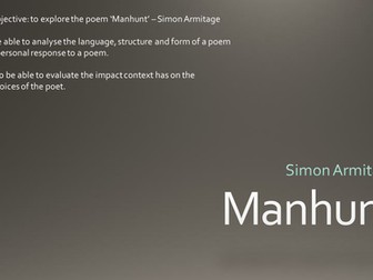 Poetry Manhunt