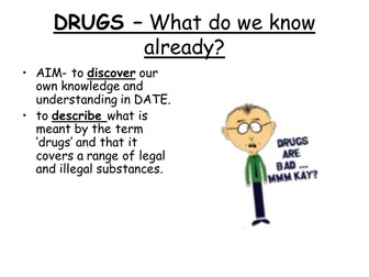Baseline Assessment - Drugs, Alcohol, Tobacco Education