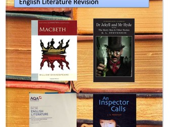 English Literature Revision Pack