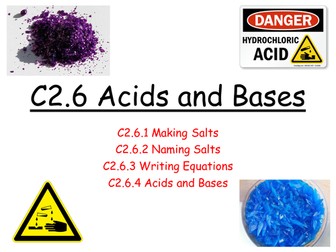 C2.6 Acids and Bases Booklet