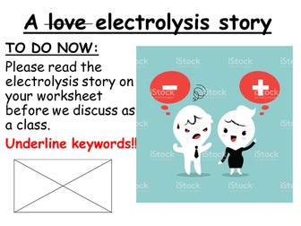 Electrolysis: a love story