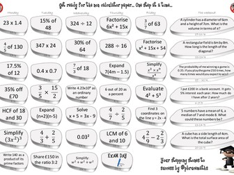 GCSE Stepping Stones - Non Calculator