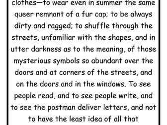 Year 6 SATs reading revision- answering 3 mark questions