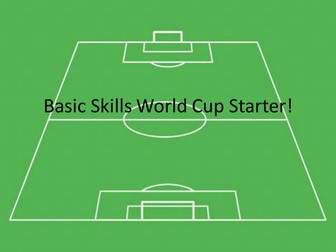 Basic English Skills Football Starters