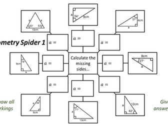 Trigonometry Spider