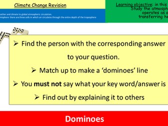 Climate revision activity