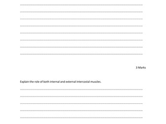 BTEC Sport Level 3 (2016) New Specification Unit 1 Learning Aims C-E Exam Style Questions(3)