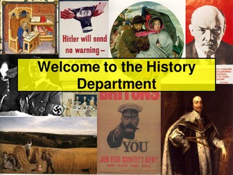 Year 9 WW1 Introduction lesson