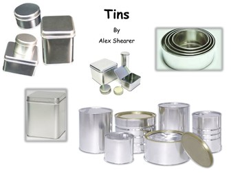 TINS By Alex Shearer - Introduction and assessment