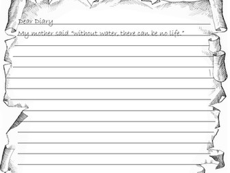 Lila and the secret of rain diary entry