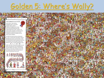 Prepositions of place lesson using Where's Wally