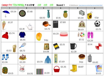 Money Change Games Bundle by FullShelf - Teaching Resources - Tes