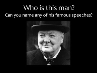 Barack Obama and Winston Churchill Rhetoric