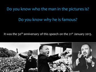 I Have a Dream Rhetoric Lesson