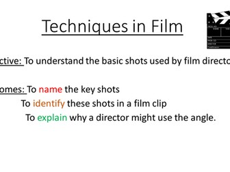 Introduction to Different Film Shots