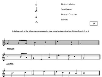 Simple theory assessment