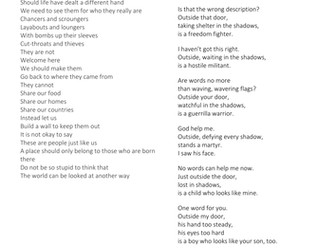 Unseen poetry AQA 9-1 Spec GCSE