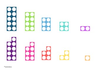 Selection of Numicon style resources - number line, matching, odd/even