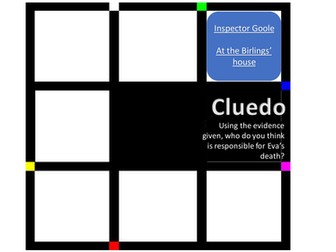 Introduction to An Inspector Calls characters and theme of responsibility with Cluedo