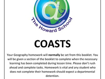 KS3 Coasts Homework Booklet
