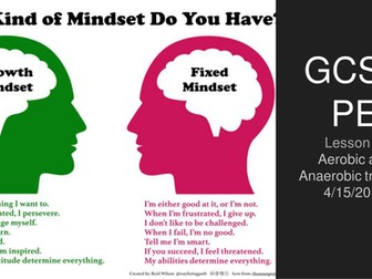 AQA GCSE PE (new spec) aerobic and anaerobic and effects of exercise lessons