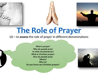 The Role Of Prayer