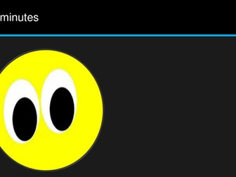 PowerPoint timer. 1 - 10 minutes faces fade over 1 minute each
