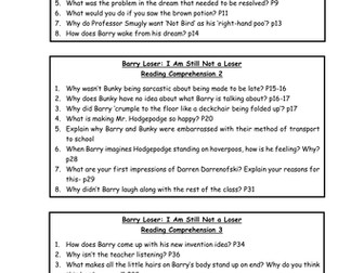 Barry Loser: I Am Still Not a Loser by Jim Smith